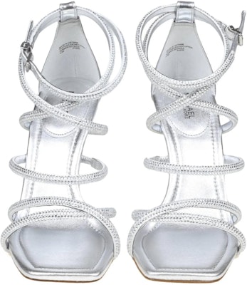 (W) MICHAEL KORS Imani Sandal 'Perak Metalik' 40S3IMHS1S040 Details for (W) MICHAEL KORS Imani Sandal 'Perak Metalik' 40S3IMHS1S040