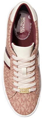 (W) MICHAEL KORS Irving Low 'Logo Marrón Raya Canela Rosa' 43F1IRFS1B-133 Shop (W) MICHAEL KORS Irving Low 'Logo Marrón Raya Canela Rosa' 43F1IRFS1B-133
