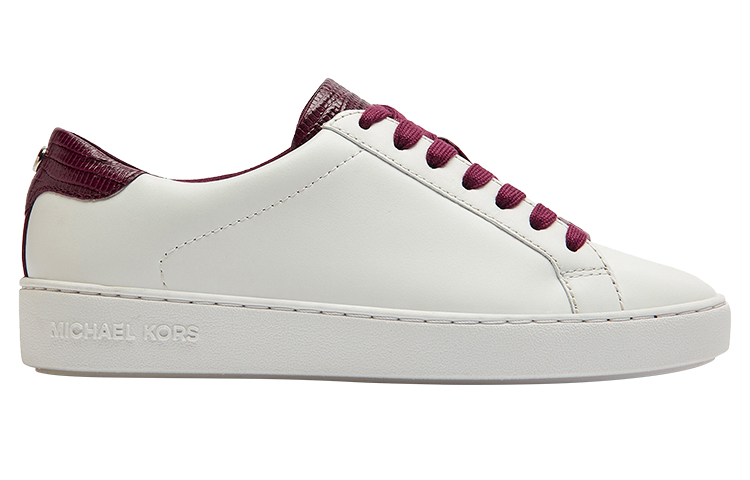 (W) MICHAEL KORS Irving Low 'White and Burgundy' 圖 2
