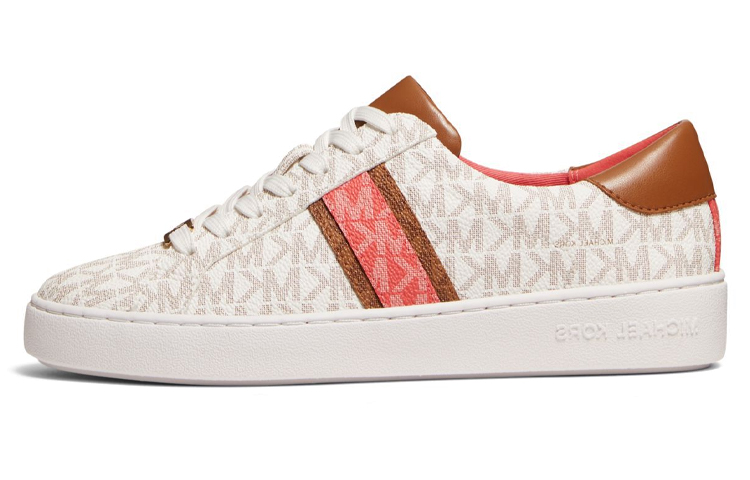 (W) MICHAEL KORS Irving White 'Logo and Stripe'