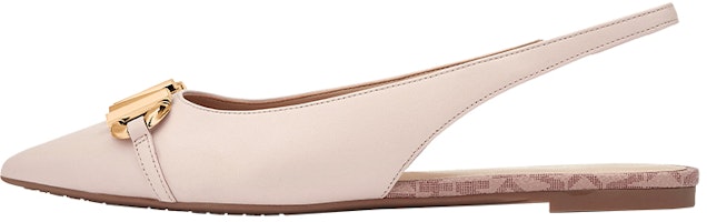 (Women) MICHAEL KORS Izzy Flat 'Nude Pink' 40T1IZFG2L187 (Women) MICHAEL KORS Izzy Flat 'Nude Pink' 40T1IZFG2L187
