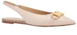(W) MICHAEL KORS Izzy Flat 'Merah Jambu Telanjang' 40T1IZFG2L187