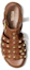 Lookbook (Women) MICHAEL KORS Jagger Leather Buckle Flat Sandal 'Brown' 40S3JGFS3L230
