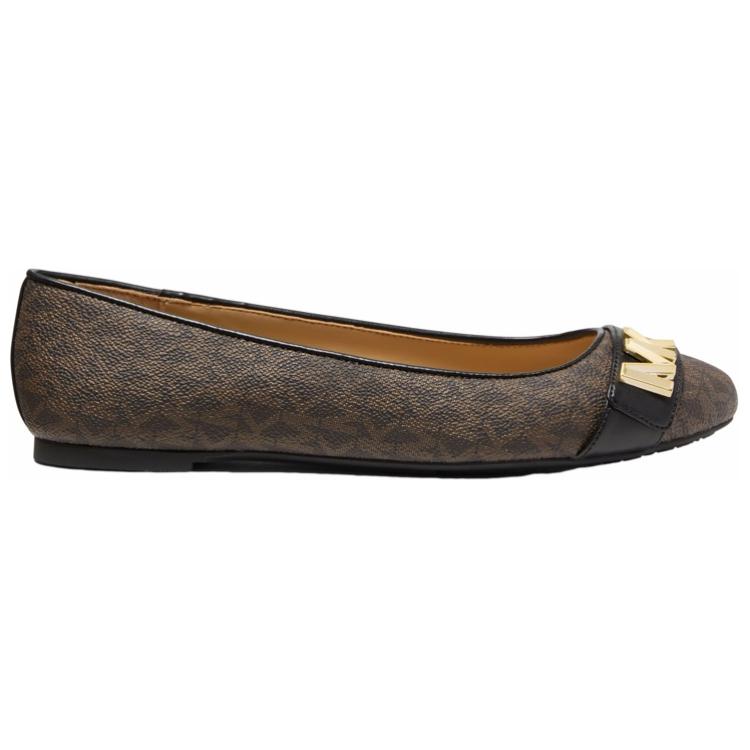 (W) MICHAEL KORS Jilly 'Logo Ballet Flats - Brown' 圖 2