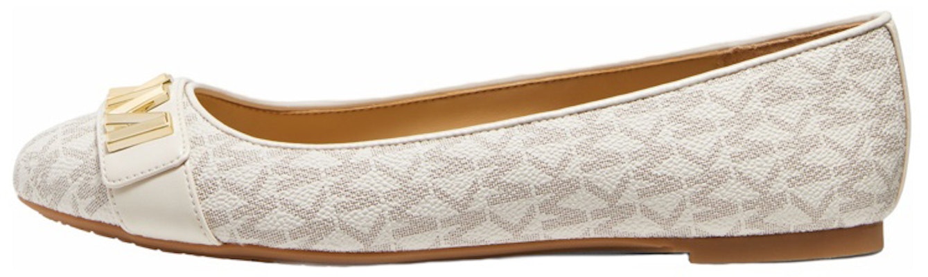 MICHAEL KORS Jilly 老花芭蕾舞鞋 女款 白色 Buy MICHAEL KORS Jilly 老花芭蕾舞鞋 女款 白色
