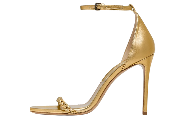 (Women) MICHAEL KORS Joslyn 'Metallic Leather Brass' 46S1JOHS1M