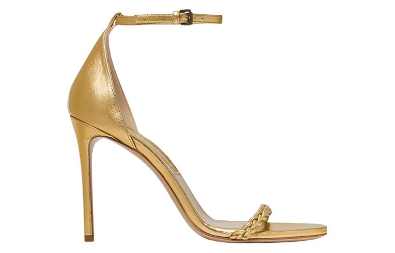 Order (W) MICHAEL KORS Joslyn 'Kulit Logam Kuningan' 46S1JOHS1M