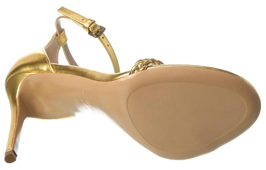 Purchase (W) MICHAEL KORS Joslyn 'Kulit Logam Kuningan' 46S1JOHS1M