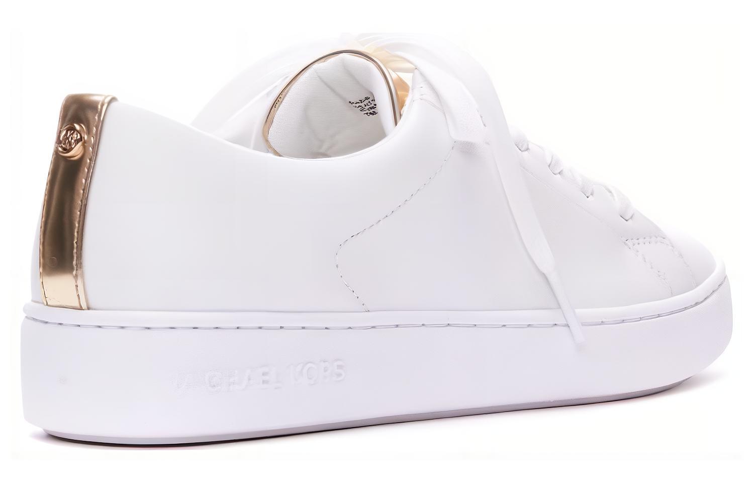 (W) MICHAEL KORS Keaton Low-Top 'White Leather' 圖 4