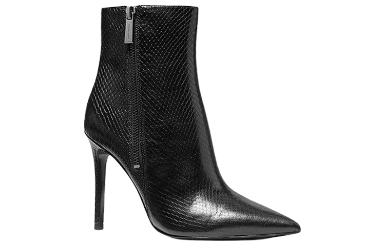 (W) MICHAEL KORS Keke Bootie 'Black Python Embossed' 圖 2