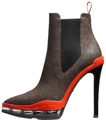 (Women) MICHAEL KORS Keke Bootie 'Monogram Brown' 40F1KEHE5B200 Buy (Women) MICHAEL KORS Keke Bootie 'Monogram Brown' 40F1KEHE5B200