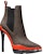 (W) MICHAEL KORS Keke Bootie 'Monogram Coklat' 40F1KEHE5B200