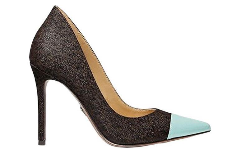 (W) MICHAEL KORS Keke High-Heel Pump 'Light Blue Brown' 圖 2