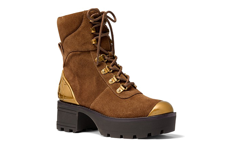 (W) MICHAEL KORS Khloe Booties 'Brown Suede' 圖 2