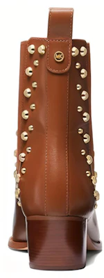 (W) MICHAEL KORS Kinlee Leder Chelsea Stiefel mit spitzer Zehe ''Braun'' 40F3KNME7L0230 Shop (W) MICHAEL KORS Kinlee Leder Chelsea Stiefel mit spitzer Zehe ''Braun'' 40F3KNME7L0230