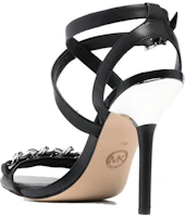 Lookbook (W) MICHAEL KORS Koleksi 'Sandal Kulit Hitam Minimalis' 40S3ASHS3L0001