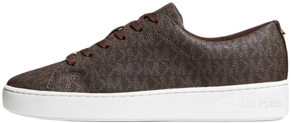 (Women) Michael Kors KORS Low-Top Brown Fashion Sneakers with Logo Design 43R5KTFP1B0200 Buy (Women) Michael Kors KORS Low-Top Brown Fashion Sneakers with Logo Design 43R5KTFP1B0200