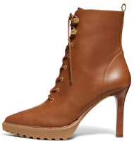 (Women) MICHAEL KORS Kyle High-Heel Bootie 'Brown Leather' 40F1KYME8L0230 (Women) MICHAEL KORS Kyle High-Heel Bootie 'Brown Leather' 40F1KYME8L0230