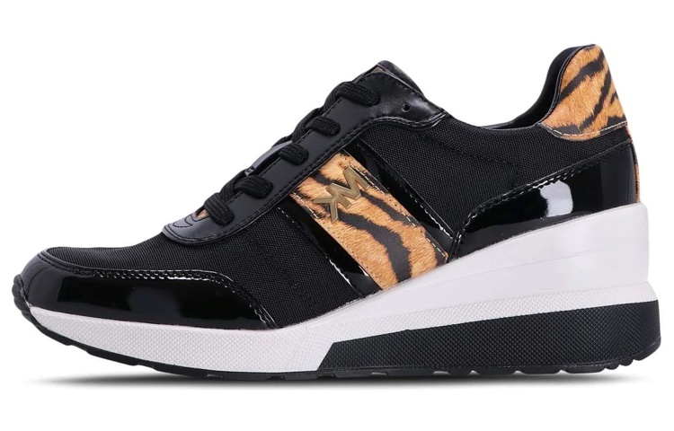 (Women) MICHAEL KORS Lace-Up 'Black Brown' 43F2MBFSAD001