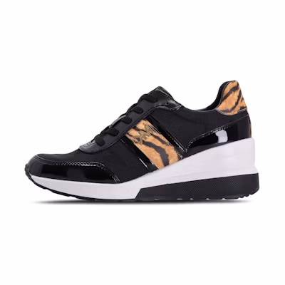 (W) MICHAEL KORS Lace-Up 'Black Brown'