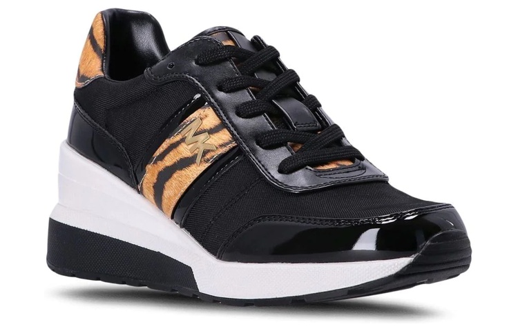 Order (W) MICHAEL KORS Sepatu Tali 'Hitam Coklat' 43F2MBFSAD001