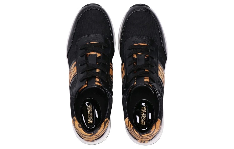 Shop (W) MICHAEL KORS Sepatu Tali 'Hitam Coklat' 43F2MBFSAD001