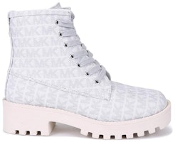 (W) MICHAEL KORS Boot Ankle Tali 'Abu Muda Putih' 40T1JAFE5Y Order (W) MICHAEL KORS Boot Ankle Tali 'Abu Muda Putih' 40T1JAFE5Y