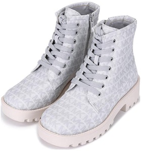 (W) MICHAEL KORS 浅灰白色系带短靴 40T1JAFE5Y Lookbook (W) MICHAEL KORS 浅灰白色系带短靴 40T1JAFE5Y