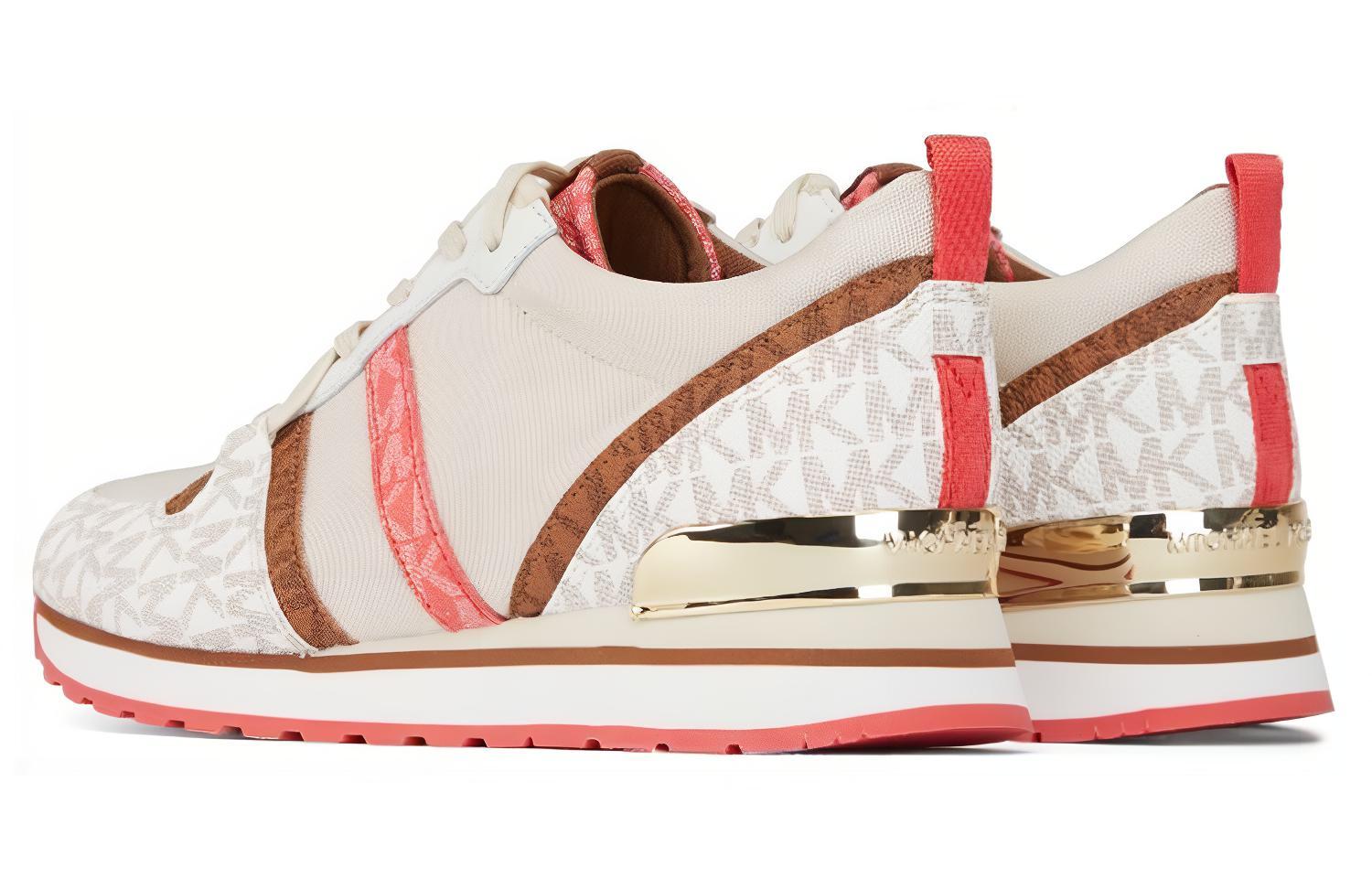 (W) MICHAEL KORS Lace-Up Low-Top 'Beige' 圖 2