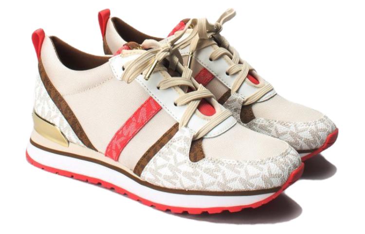 (W) MICHAEL KORS Lace-Up Low-Top 'Beige' 圖 3