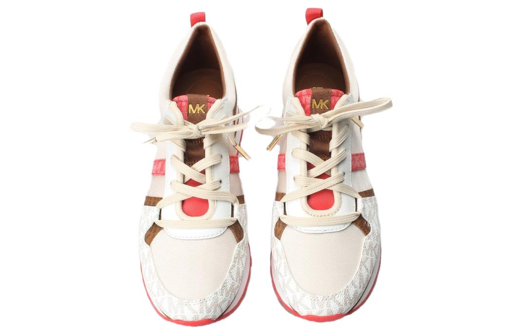 (W) MICHAEL KORS Lace-Up Low-Top 'Beige' 圖 4