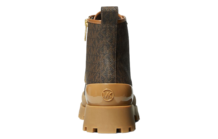 (W) MICHAEL KORS Lace-Up Print 'Fashion Ankle Boot Brown' 圖 4