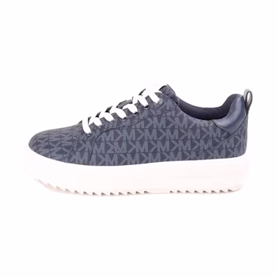 (W) MICHAEL KORS Lace-Up Round-Toe Low-Top Sneaker 'Blue Fashion'