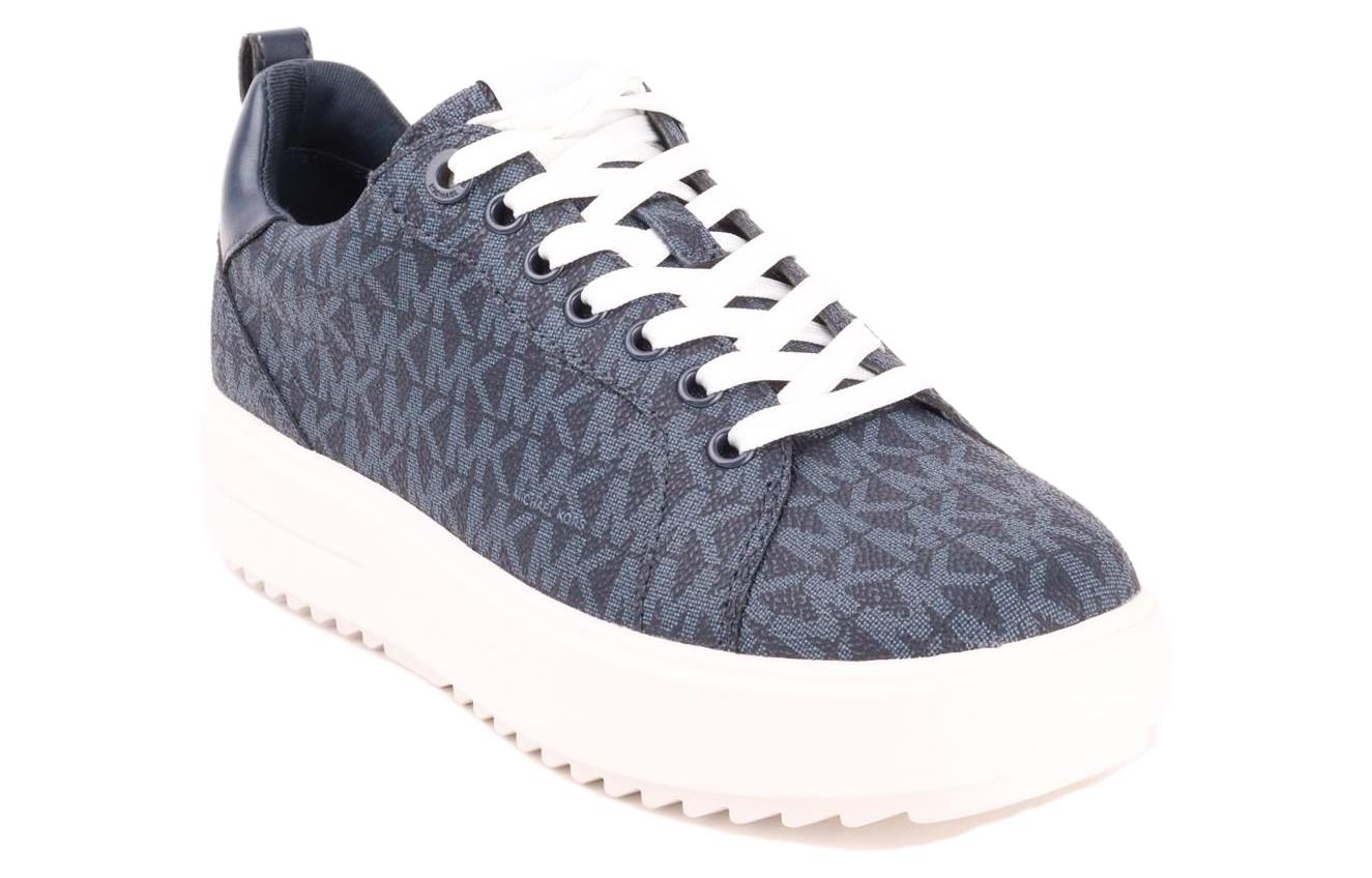 (W) MICHAEL KORS Lace-Up Round-Toe Low-Top Sneaker 'Blue Fashion' 圖 2