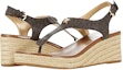 Shop (Women) MICHAEL KORS Laney Espadrille Wedge 'Brown Logo' 40T0LAMS2B