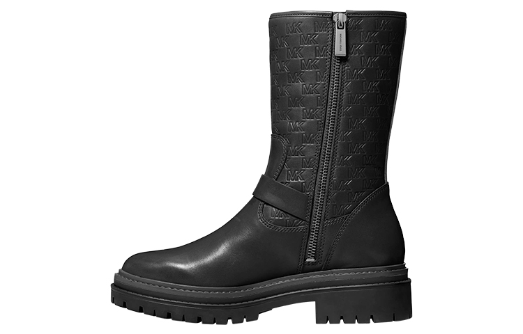 (W) MICHAEL KORS Layton Boot 'Black Leather'