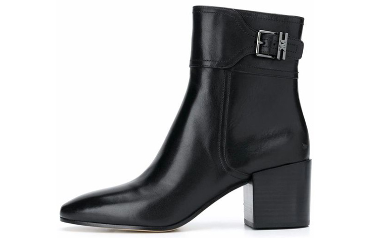 (W) MICHAEL KORS Leather Ankle Boot 'Black'