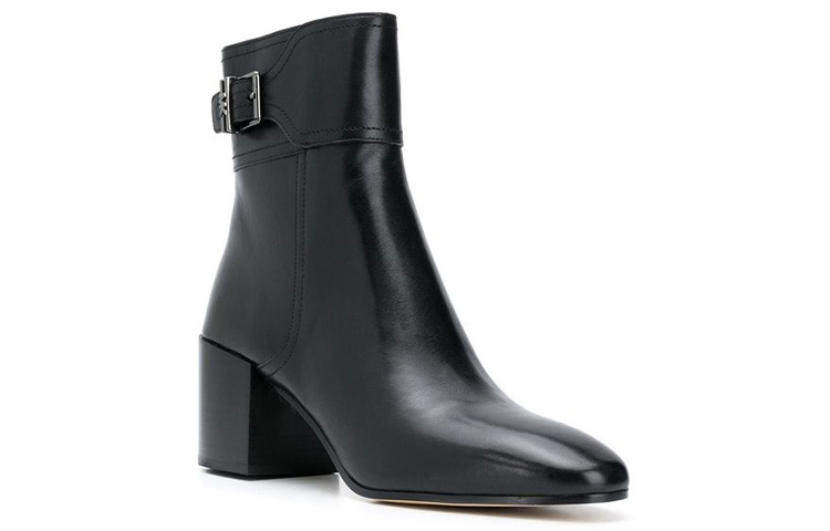 (W) MICHAEL KORS Leather Ankle Boot 'Black' 圖 3