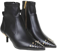 Lookbook MICHAEL KORS 米高可斯 皮革 細跟 短筒靴 女款 黑色