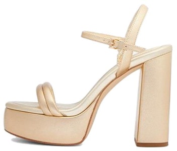 (W) MICHAEL KORS Sandal Hak Blok Terbuka Kulit 'Emas' 40H3LCMS1M0705 Buy (W) MICHAEL KORS Sandal Hak Blok Terbuka Kulit 'Emas' 40H3LCMS1M0705