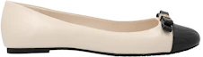 Order (W) MICHAEL KORS 皮革蝴蝶结装饰平底鞋'白色' 40R3ANFP2L289