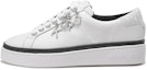 Buy (W) MICHAEL KORS Kasut Kulit Charm Lace-Up 'Putih' 43R2CHFS2L