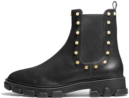 (W) MICHAEL KORS Sepatu Boot Chelsea Kulit 'Studded Black' 40F2RIFE5L0001 Buy (W) MICHAEL KORS Sepatu Boot Chelsea Kulit 'Studded Black' 40F2RIFE5L0001
