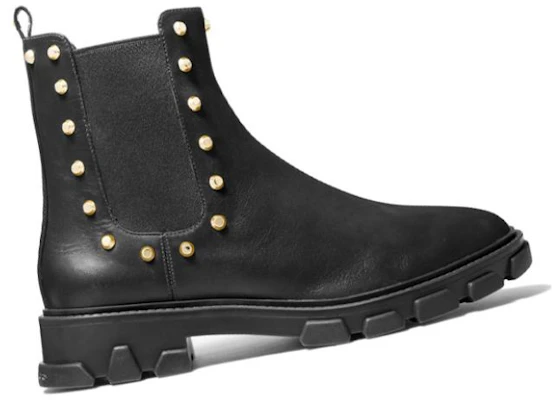 (W) MICHAEL KORS Sepatu Boot Chelsea Kulit 'Studded Black' 40F2RIFE5L0001 Order (W) MICHAEL KORS Sepatu Boot Chelsea Kulit 'Studded Black' 40F2RIFE5L0001