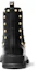 Shop (W) MICHAEL KORS Sepatu Boot Chelsea Kulit 'Studded Black' 40F2RIFE5L0001
