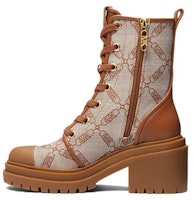 (Women) MICHAEL KORS Leather Comfort Casual Mid-Cut Boot 'Brown' 40F3HYME5Y1251 (Women) MICHAEL KORS Leather Comfort Casual Mid-Cut Boot 'Brown' 40F3HYME5Y1251