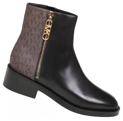 MICHAEL KORS 麥可高仕 皮革 舒適圓頭 短靴 女款 黑色 Order MICHAEL KORS 麥可高仕 皮革 舒適圓頭 短靴 女款 黑色