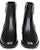 (Women) MICHAEL KORS Leather Comfort Round Toe Ankle Boot 'Black' 40F3RGME6L007