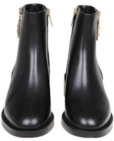 Shop (W) Bottines en cuir confort Michael Kors bout rond ''Noir'' 40F3RGME6L007