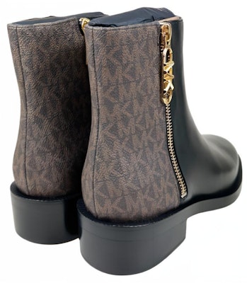 (Women) MICHAEL KORS Leather Comfort Round Toe Ankle Boot 'Black' 40F3RGME6L007 Purchase (Women) MICHAEL KORS Leather Comfort Round Toe Ankle Boot 'Black' 40F3RGME6L007